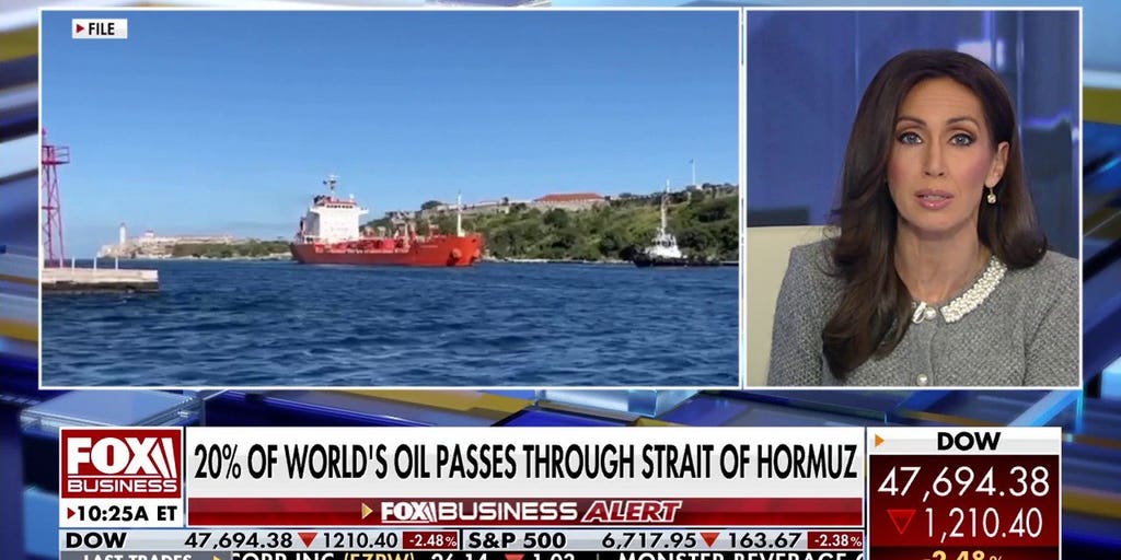 Market tumbles as Iran conflict raises oil supply risks | Fox Business ...