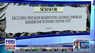 Pentagon reportedly headhunting Goldman, JPMorgan bankers for ‘Economic Defense Unit’