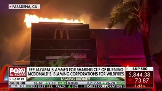 Congresswoman slammed for posting burying McDonald's, blaming corporations for wildfires - Fox Business Video