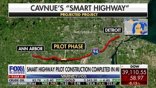 Aiming to mitigate traffic, Michigan's smart highway pilot completes construction - Fox Business Video