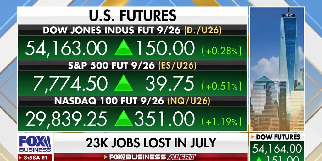 US economy loses 23,000 jobs in July, stock market soars