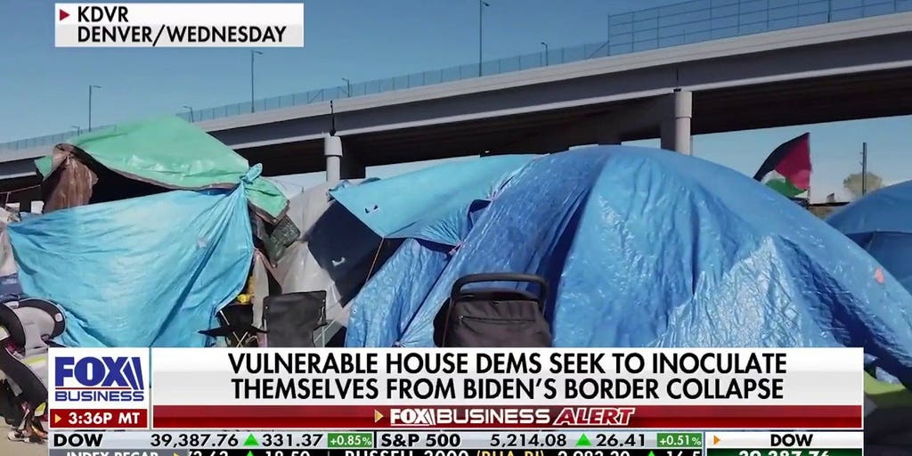 Vulnerable House Dems call on Biden to take action on border collapse ...