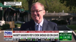 Kevin Hassett urges Lisa Cook to take leave during fraud investigation