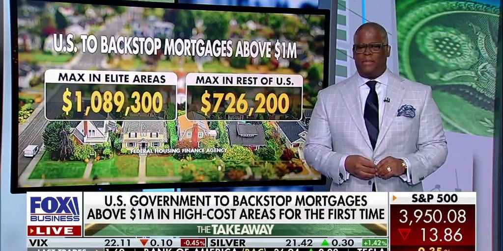 Charles Payne Federal government to backstop mortgages Fox Business Video