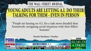 WSJ editor warns AI is replacing Gen Z's real conversations, affecting social skills