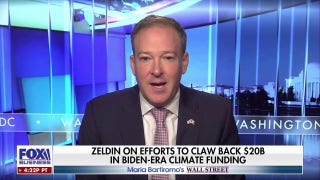 I want to ensure oversight over every penny that goes out of the EPA, says Lee Zeldin - Fox Business Video