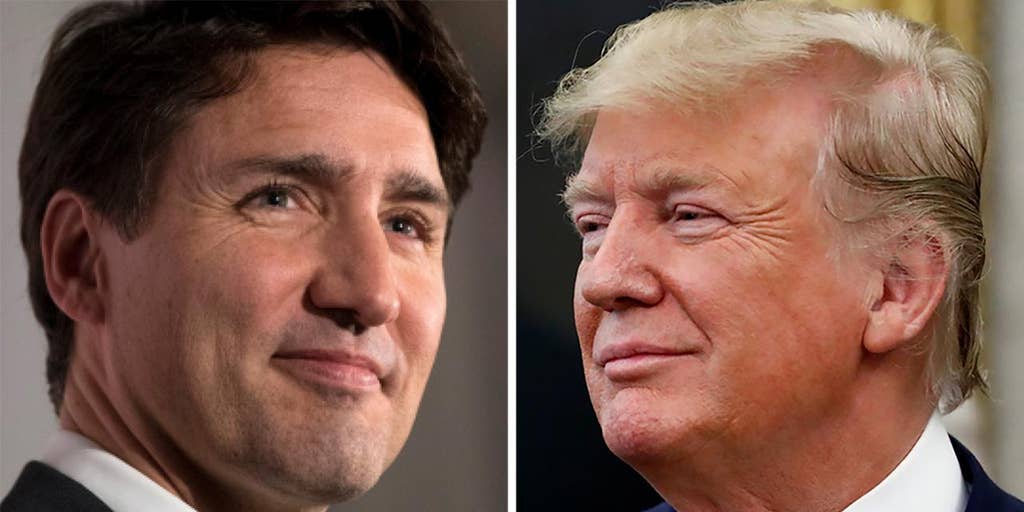 President Trump Participates In The Arrival Of Canadian PM Trudeau ...