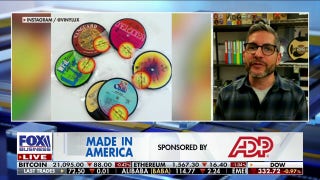 Made-in-America small business repurposes old vinyl records into clocks, coasters, notebooks and more - Fox Business Video