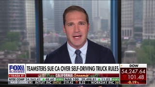 Teamsters sue California over self-driving truck regulations