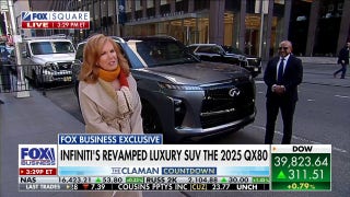 Sneak peak at the Infiniti QX80 ahead of the NY auto show - Fox Business Video