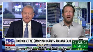 Dave Portnoy announces $1M bet on Michigan v. Alabama playoff game - Fox Business Video