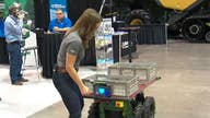 FBN’s Kristina Partsinevelos tries out some high-tech farming equipment 