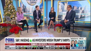 S&P, NASDAQ up as Trump announces tariff plans - Fox Business Video