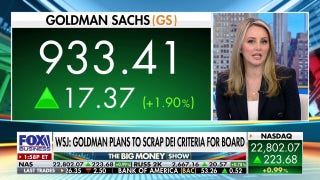 Wall Street giant Goldman Sachs scraps DEI criteria for board seats