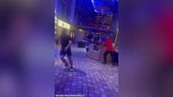 Cruise ship experiences major tilt during bad weather