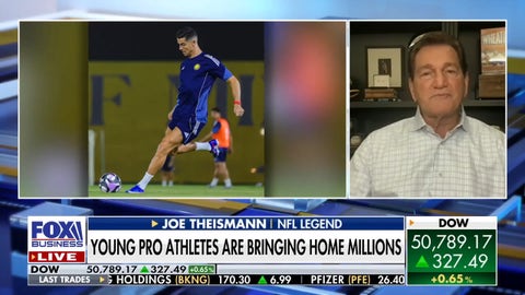 Joe Theismann on top athlete earnings: 'It's phenomenal' - Fox Business News