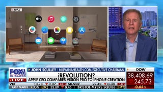 John Sculley: 'Tim Cook comparing Vision Pro to first iPhone is 100% correct' - Fox Business Video