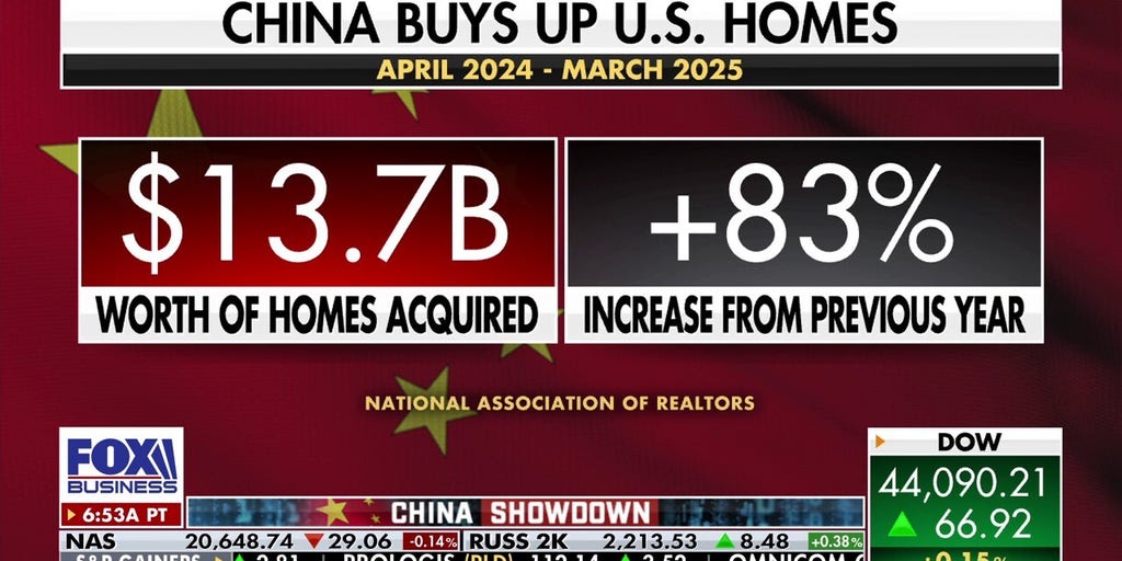 Chinese buyers lead foreign US home purchases