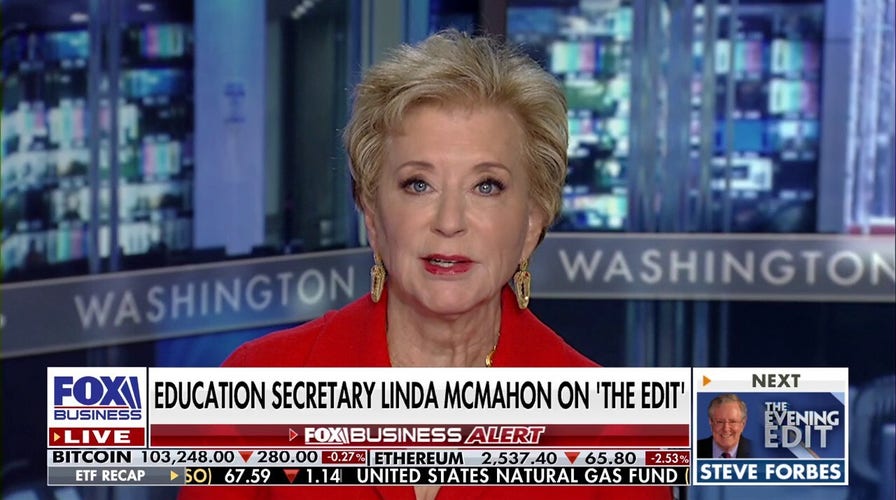 Antisemitism on campus is a civil rights violation, argues Education Secretary Linda McMahon