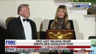 First lady Melania Trump debuts legislative push to crack down on AI-generated explicit imagery