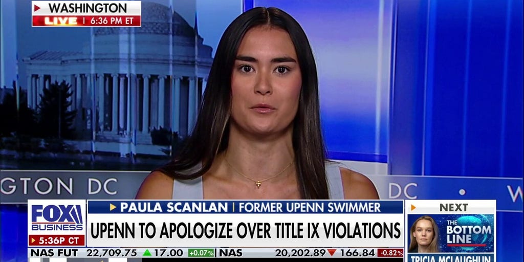 UPenn agrees to President Trump's mandate to protect women's sports | Fox Business Video