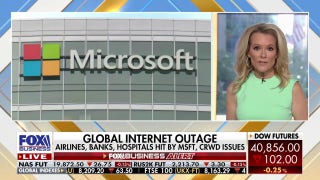 Microsoft outage wreaks havoc across the globe - Fox Business Video