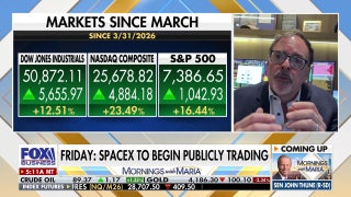 SpaceX IPO nears $1.8T valuation amid market decline, Iran tensions
