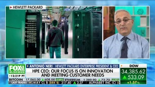 HPE CEO Antonio Neri reveals 'secret sauce' to record Q4 performance - Fox Business Video