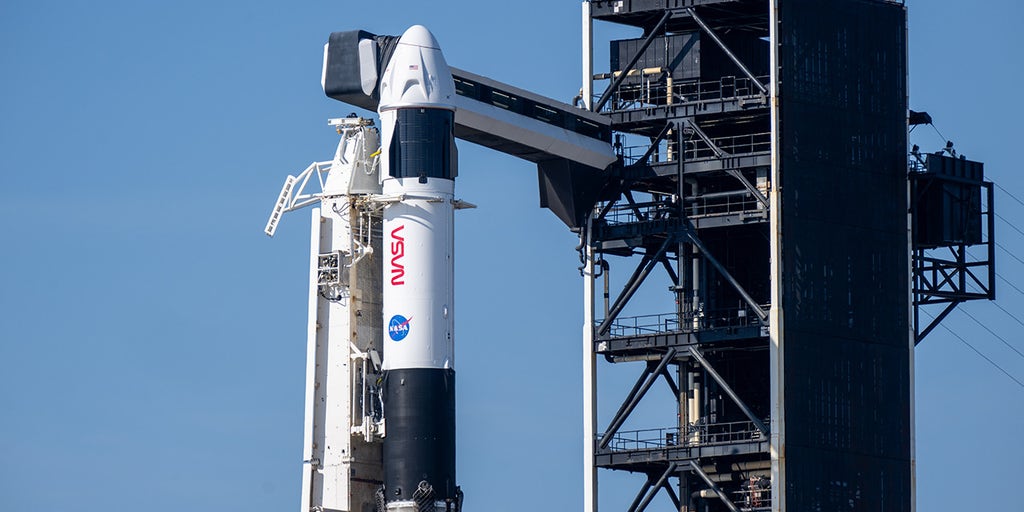 WATCH LIVE: NASA, SpaceX launch crew into space to rescue stranded astronauts | Fox Business Video