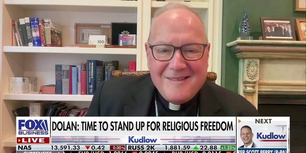 Cardinal Dolan Faith is the pillar of our democracy Fox Business Video