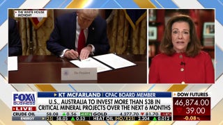 US rare earth mineral production 'months away' after Australia deal: KT McFarland predicts