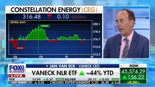 There is now bipartisan support for nuclear energy, Vaneck CEO says