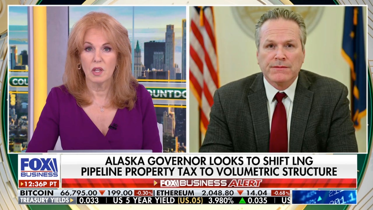 Alaska governor looks to shift LNG pipeline property tax to volumetric structure