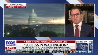 'Deeply ashamed': Ned Ryun pans House leadership over massive spending bill - Fox Business Video