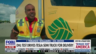 DHL driver touts benefits of Tesla semi-truck: 'It turns heads'
