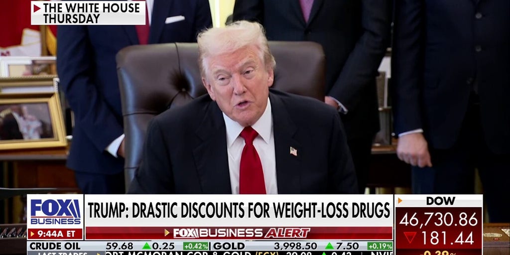 Trump announces 'drastic discounts' for weight-loss drugs