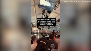 Microsoft employees interrupt company event with anti-Israel protest