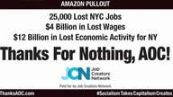 New billboard blasts Ocasio-Cortez for driving Amazon out of NYC