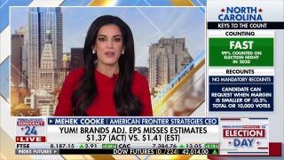 Trump stood with his family while Harris hobnobbed with celebrities: Mehek Cooke - Fox Business Video