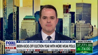 Biden's poll numbers are 'a blessing' for his camp: David Carlucci - Fox Business Video