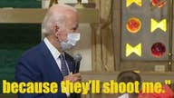 Biden's Kenosha gaffe: Jokes about being shot if he keeps talking