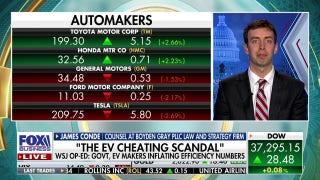 Government rewarding car makers' credits for inflating efficiency is a 'form of corporate welfare': James Conde - Fox Business Video