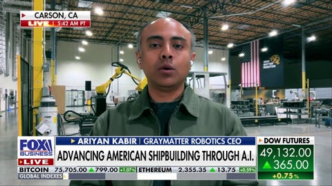 GrayMatter Robotics integrates AI into US shipbuilding to take on China - Fox Business News