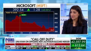 There is bipartisan concern about extreme consolidation of power in a small number of tech companies, Lina Khan says