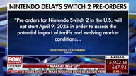 Nintendo delays US pre-orders for Switch 2 due to tariffs