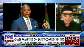 Chazz Palminteri denounces NYC crime: Without law and order there's no society - Fox Business Video