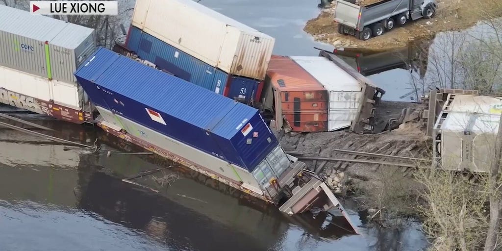 Wisconsin train crash aftermath captured in dramatic drone video Fox