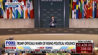 Trump officials warn of rising political violence by far-left extremism