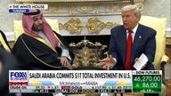 Saudi Crown Prince bin Salman pledges $1T investment in US economy
