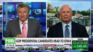 Iowa has become ‘pretty good’ at judging ‘political horseflesh’: Matthew Whitaker - Fox Business Video